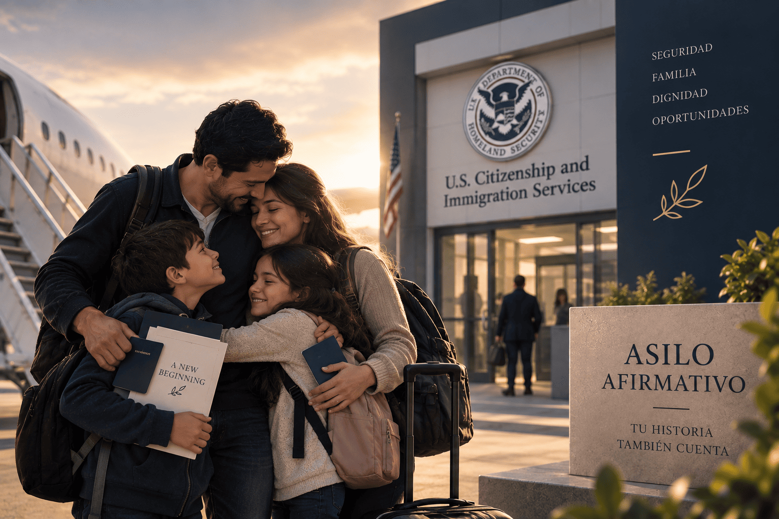Asilo afirmativo en Estados Unidos