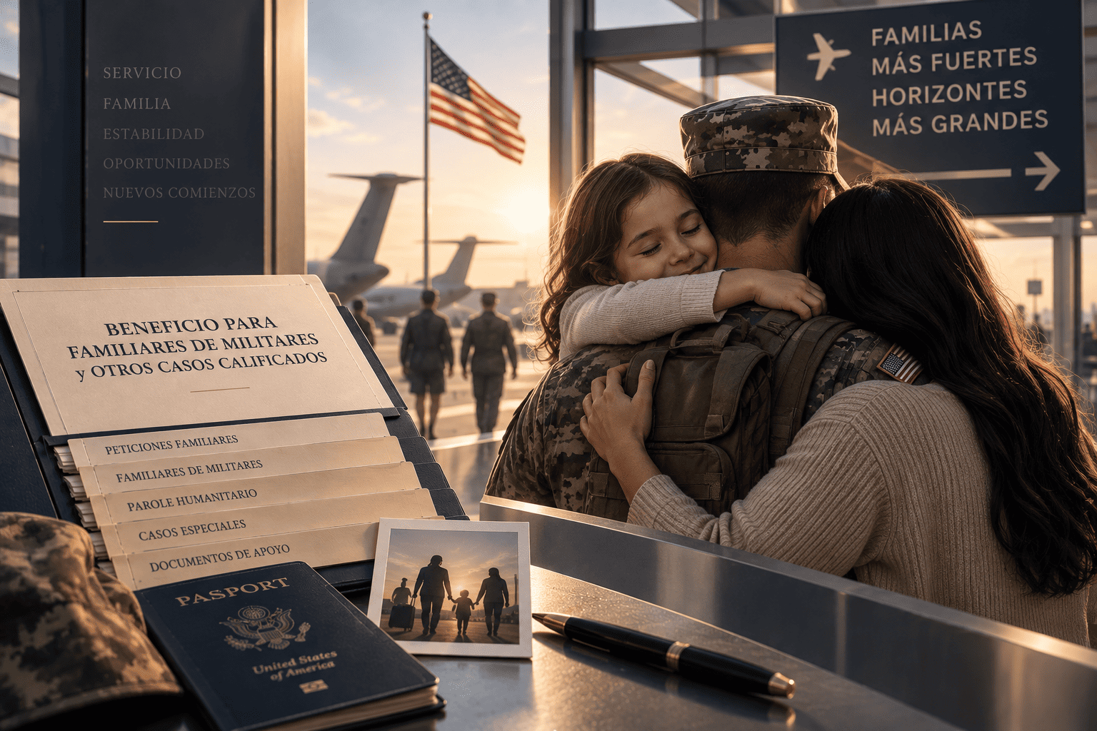 Parole in Place – Beneficio para Familiares de Militares y Otros Casos Calificados