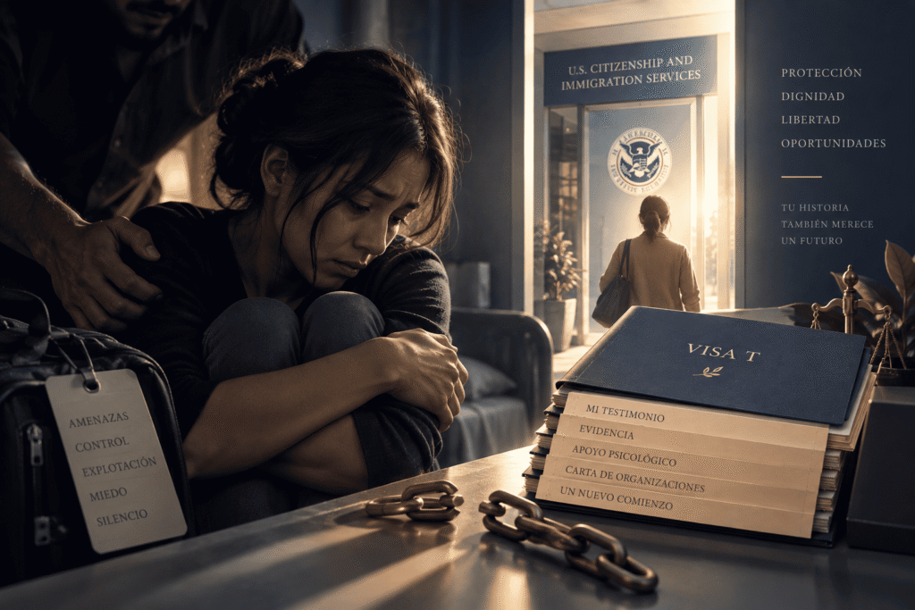 Visa T – Protección para Víctimas de Trata de Personas