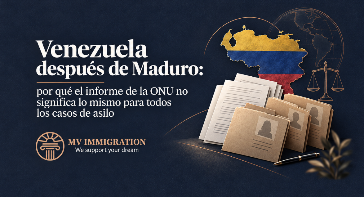 Venezuela después de Maduro: por qué el informe de la ONU no significa lo mismo para todos los casos de asilo